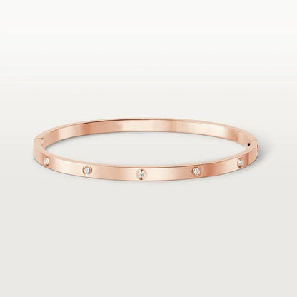[Stellar Jewelry]LOVE BRACELET 3.65MM 10 DIAMONDS