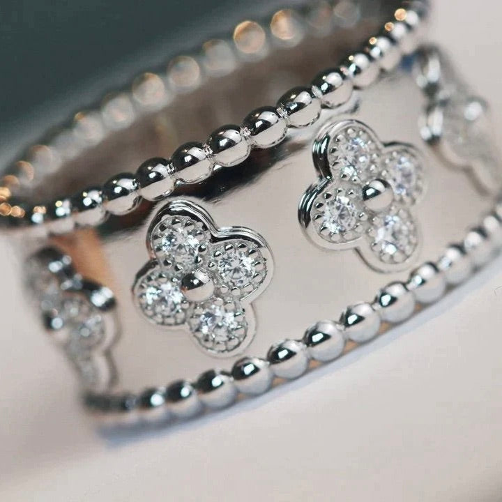 [Stellar Jewelry]CLOVER KALEIDOSCOPE RING 10MM