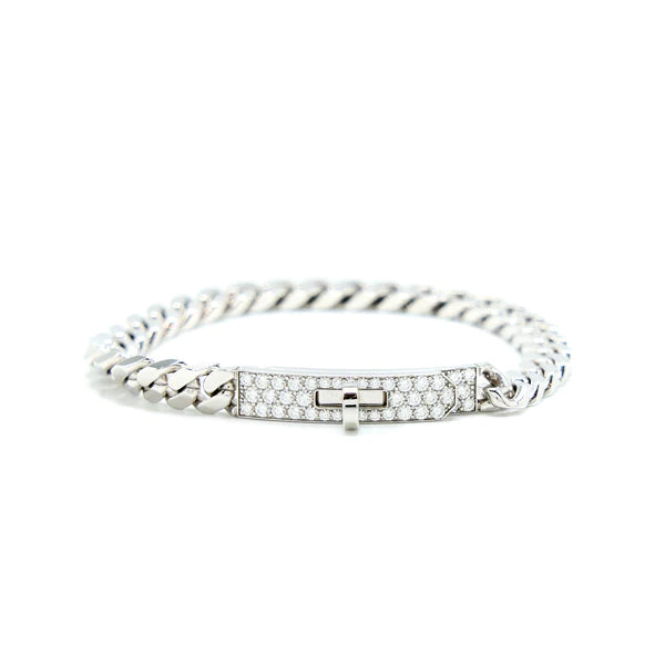 [Stellar Jewelry]KELLY CHAIN SILVER DIAMOND BRACELET