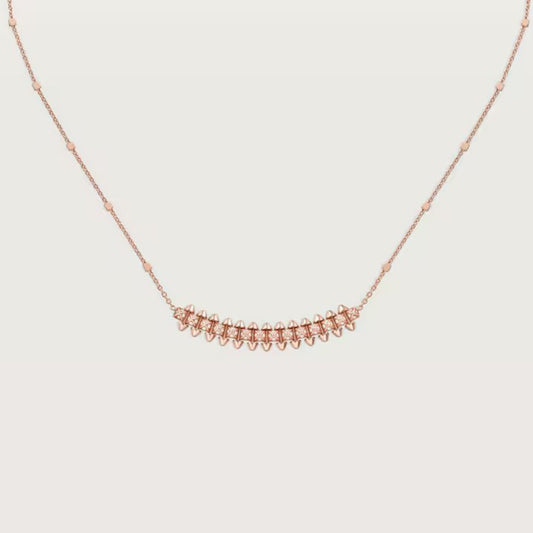 [Stellar Jewelry]CLASH  SMALL FULL DIAMOND NECKLACE