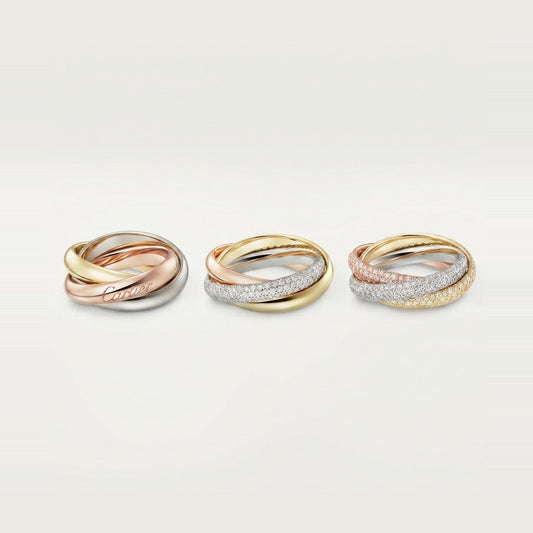 [Stellar Jewelry]TRINITY 3.2MM RING COLLECTION