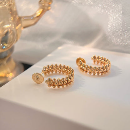 [Stellar Jewelry]CLASH SMALL HOOP EARRINGS