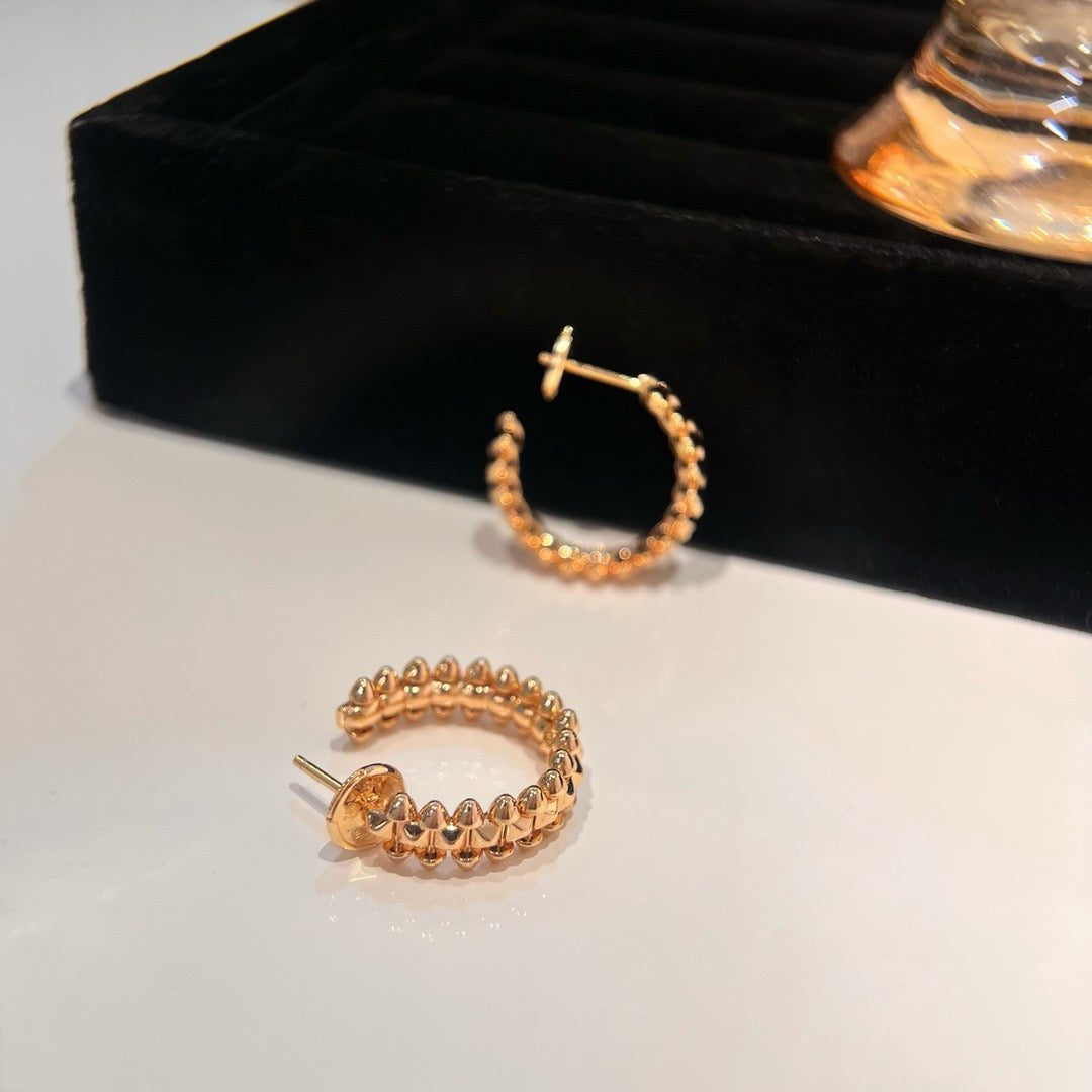 [Stellar Jewelry]CLASH SMALL HOOP EARRINGS