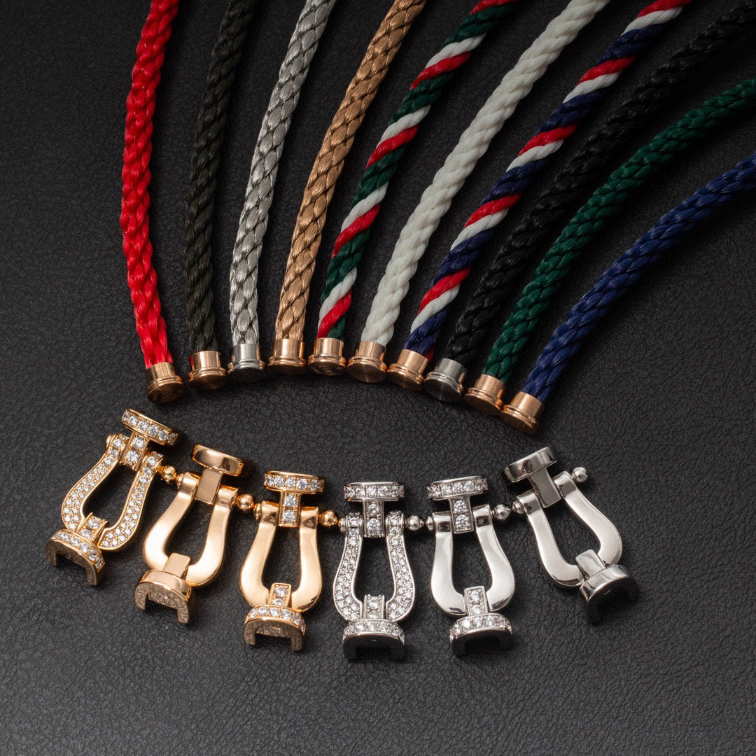 [Stellar Jewelry]FORCE LARGE HORSESHOE NO DIAMOND BRACELET SILVER