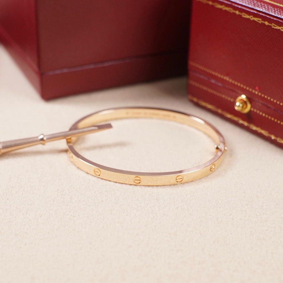 [Stellar Jewelry]LOVE BRACELET 3.65MM NO DIAMONDS