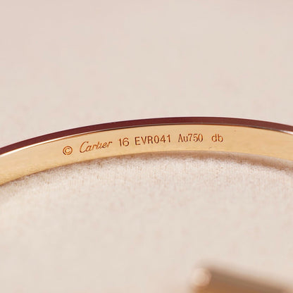 [Stellar Jewelry]LOVE BRACELET 3.65MM 6 DIAMONDS