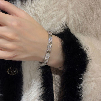 [Stellar Jewelry]LOVE BRACELET 6.1MM DIAMOND-PAVED