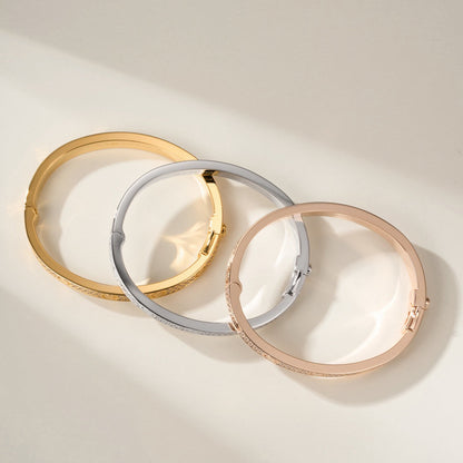 [Stellar Jewelry]LOVE BRACELET 6.1MM DIAMOND-PAVED