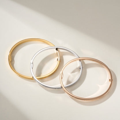 [Stellar Jewelry]LOVE BRACELET 3.65MM 6 DIAMONDS