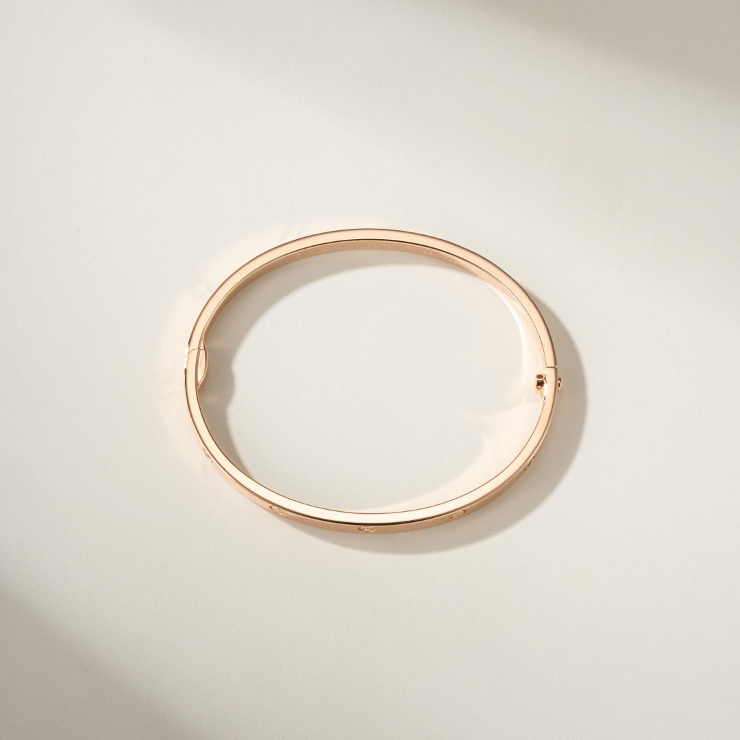 [Stellar Jewelry]LOVE BRACELET 3.65MM 6 DIAMONDS