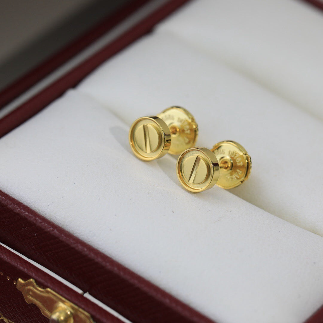 [Stellar Jewelry]LOVE EARRINGS 7.2MM
