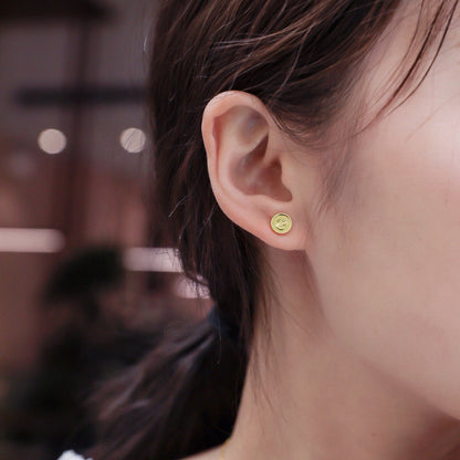 [Stellar Jewelry]LOVE EARRINGS 7.2MM
