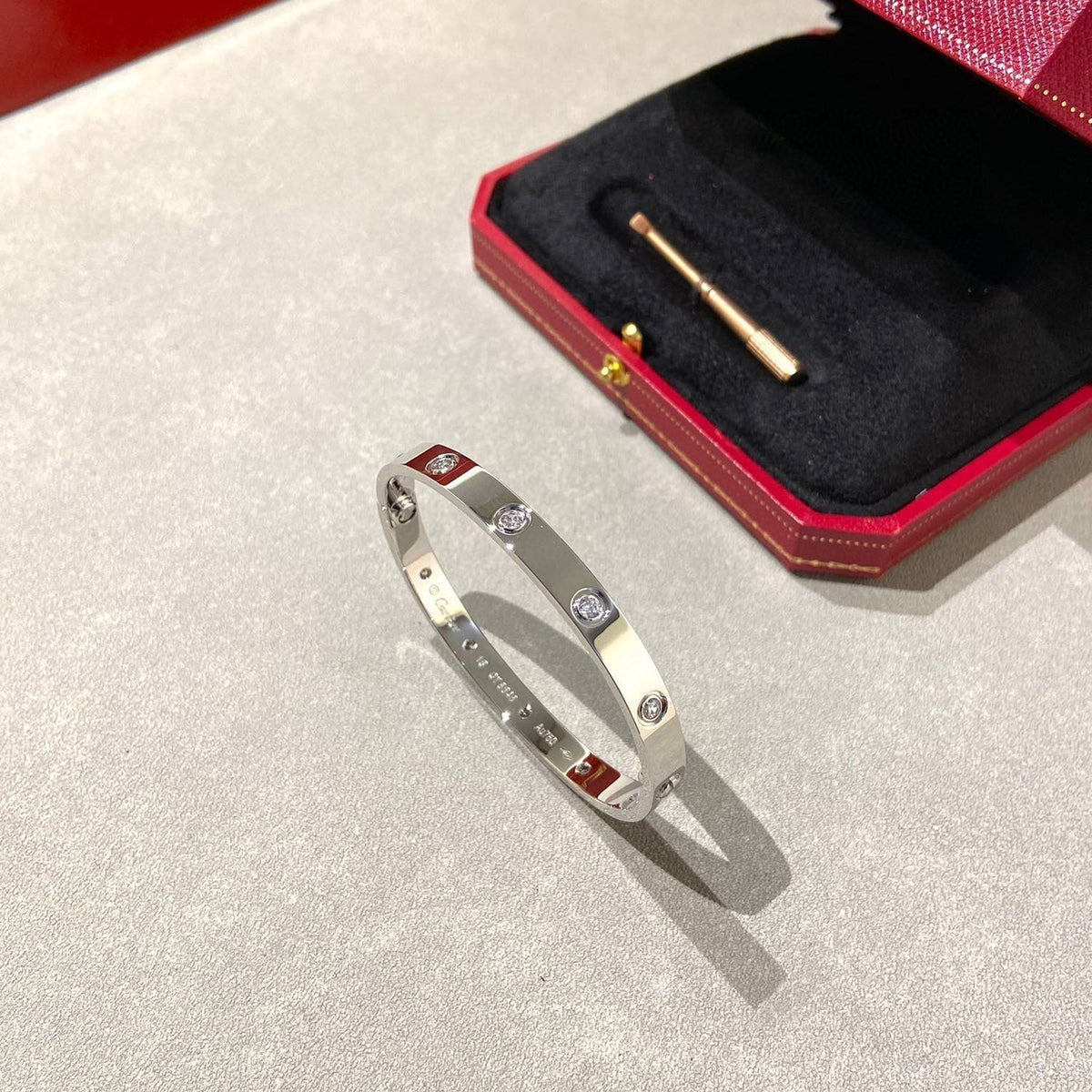 [Stellar Jewelry]LOVE BRACELET 6.1MM 10 DIAMONDS