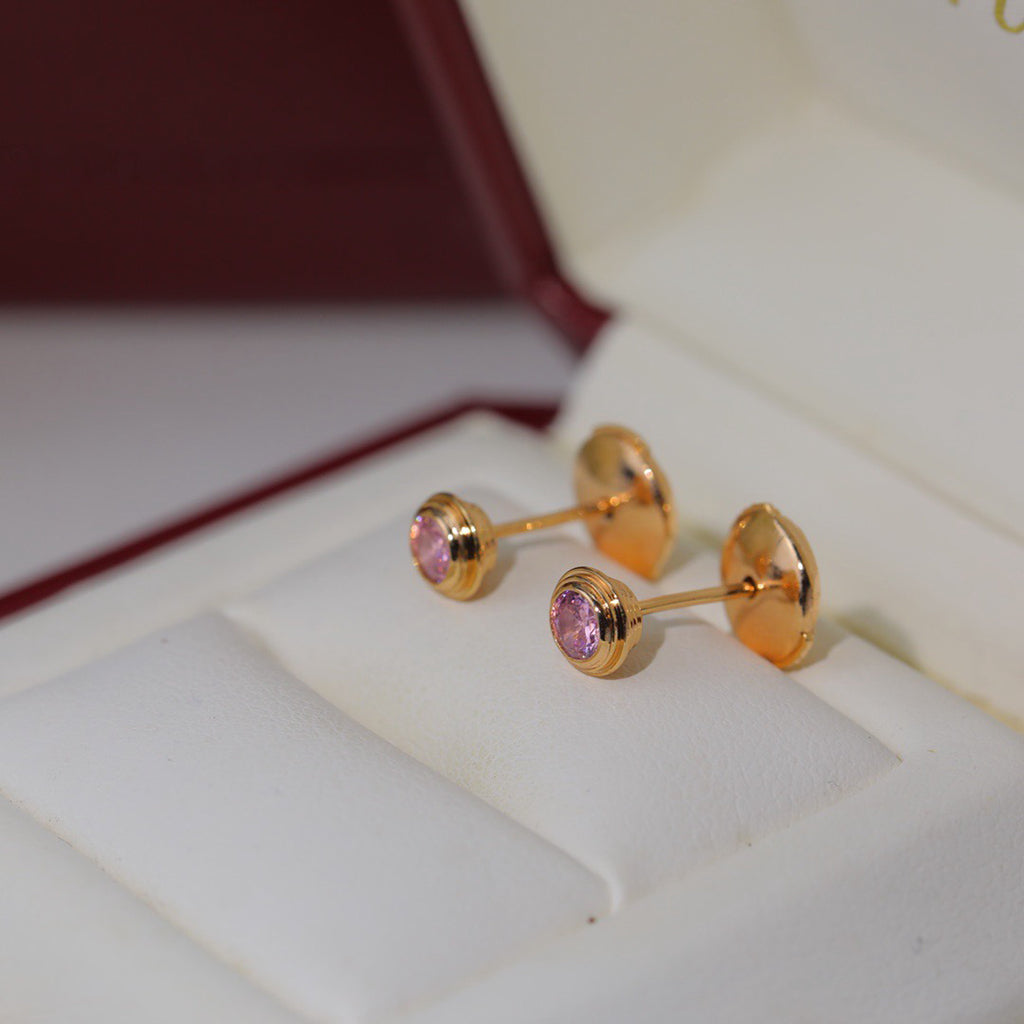 [Stellar Jewelry]DAMOUR PING DIAMOND EARRINGS
