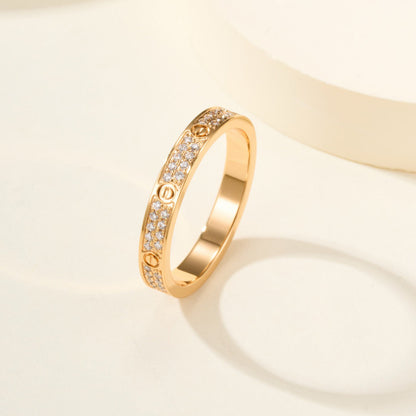 [Stellar Jewelry]LOVE RING 2.65MM DIAMOND