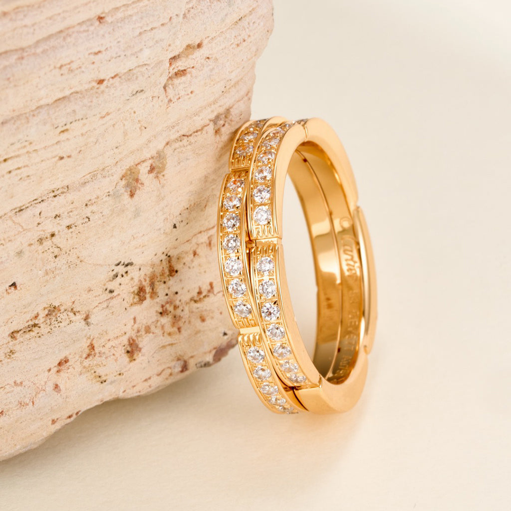 [Stellar Jewelry]MAILLON PANTHERE DIAMOND RING