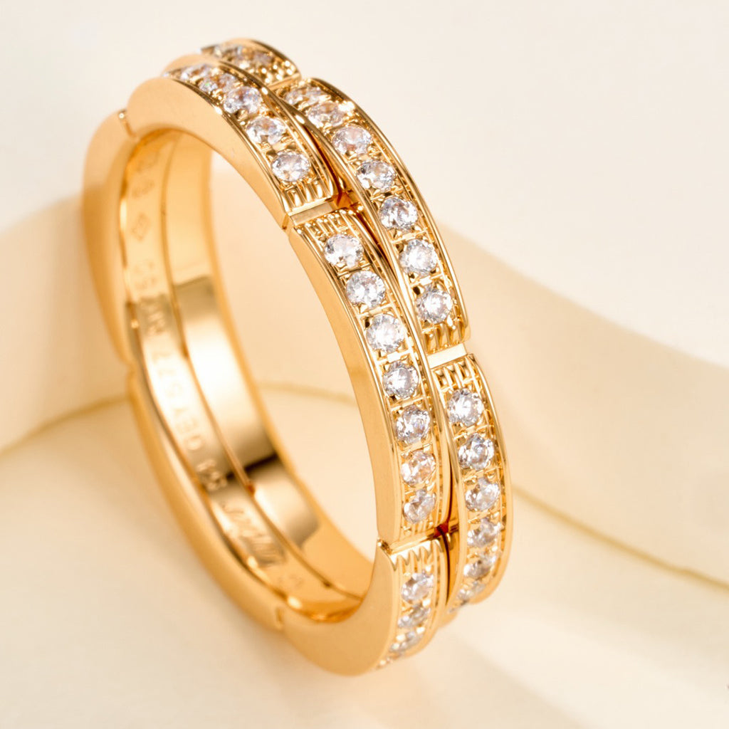 [Stellar Jewelry]MAILLON PANTHERE DIAMOND RING