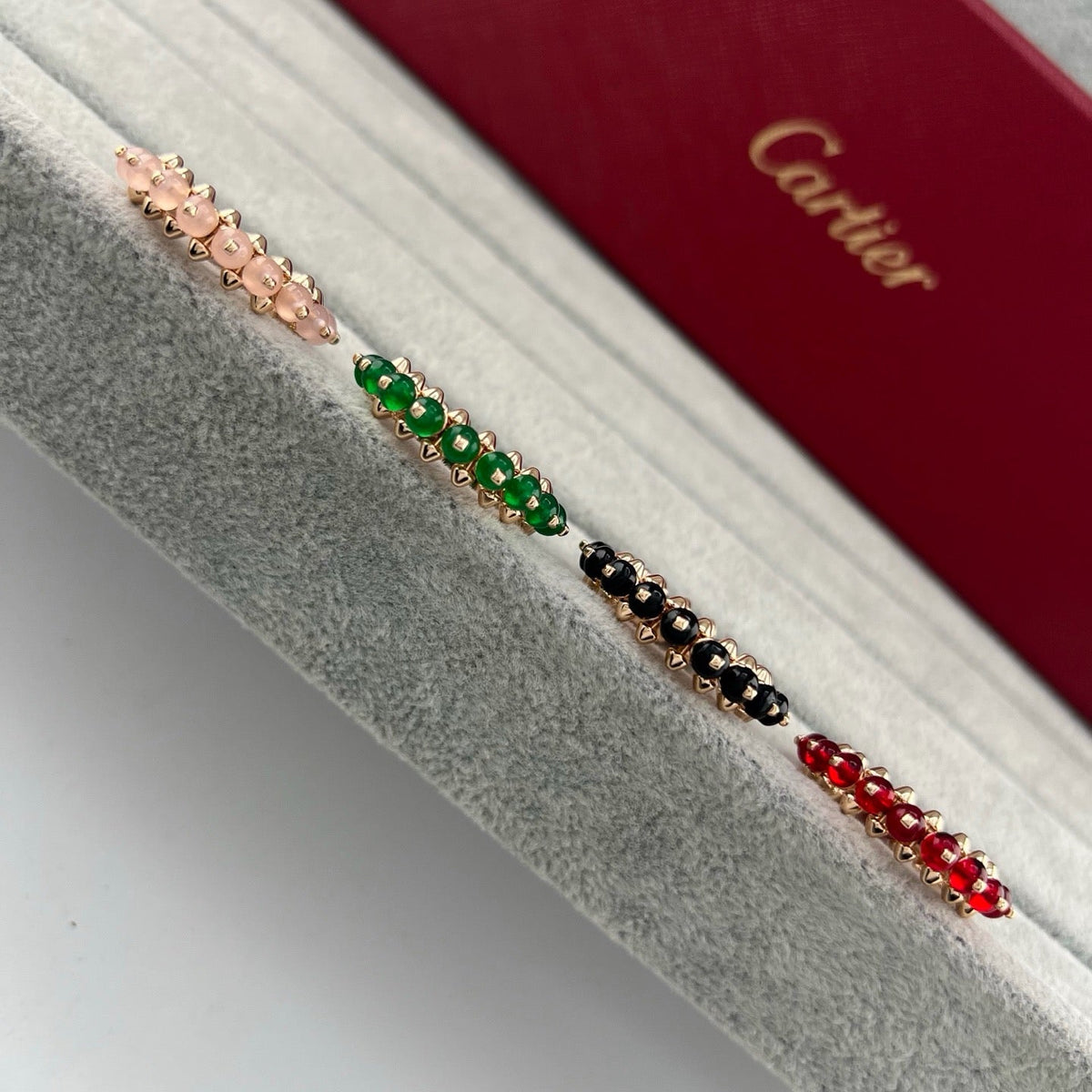 [Stellar Jewelry]CLASH 7.9MM AGATE CHALCEDONY RING