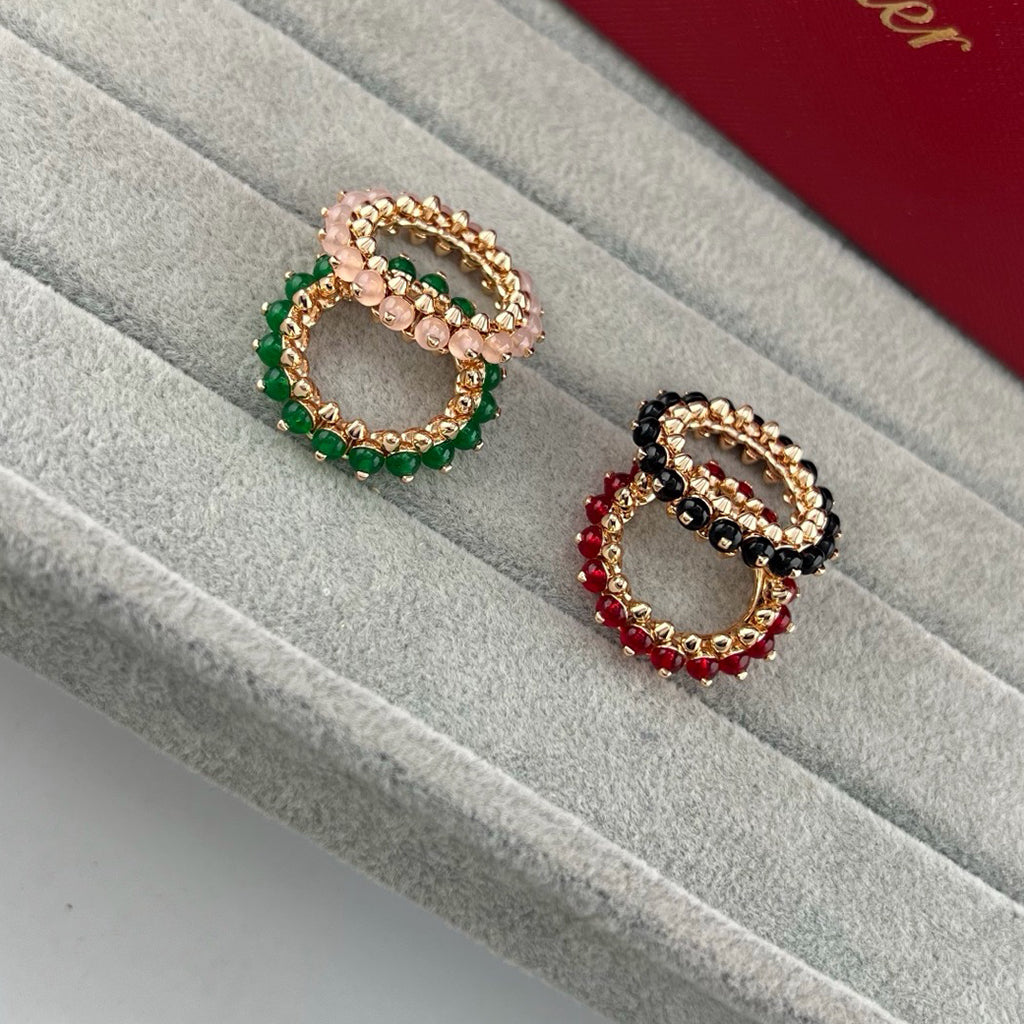 [Stellar Jewelry]CLASH 7.9MM AGATE CHALCEDONY RING