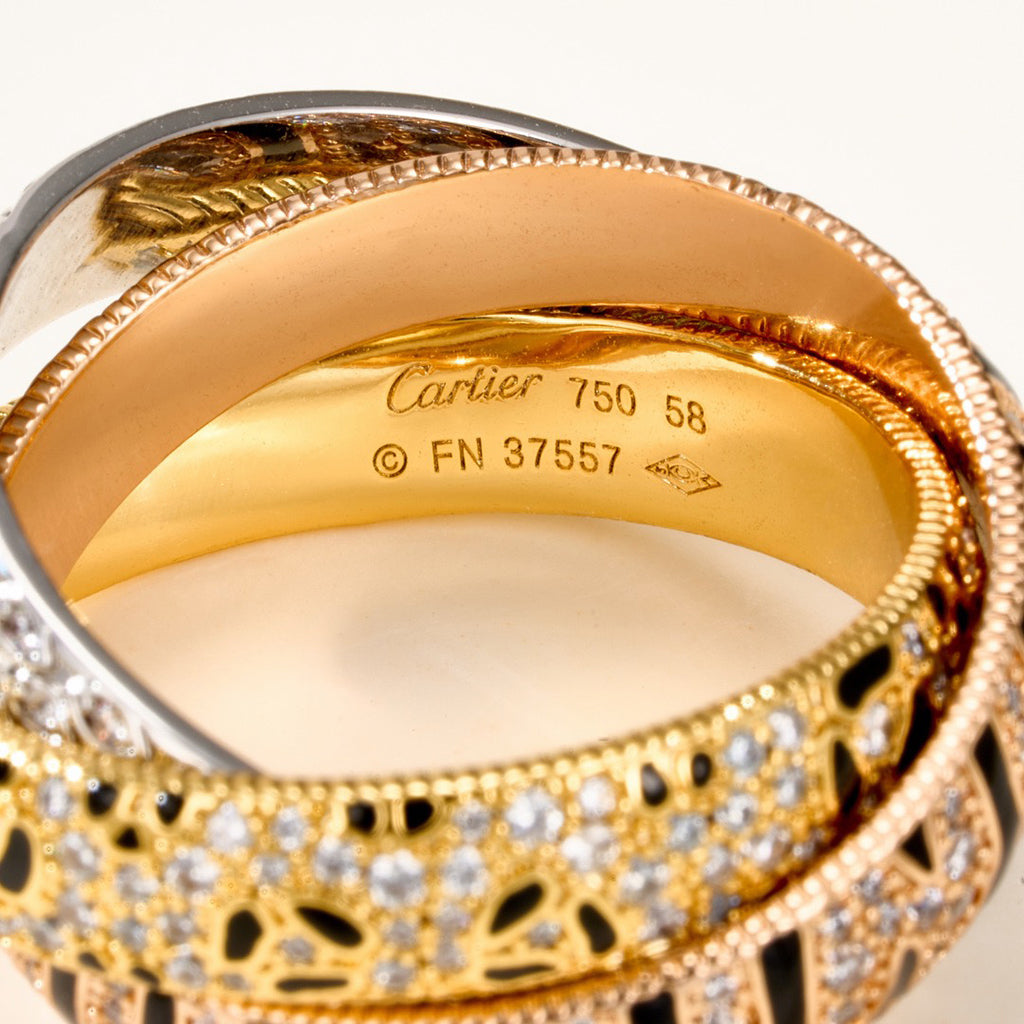 [Stellar Jewelry]TRINITY  RING LEOPARD PRINT