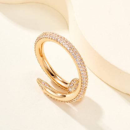 [Stellar Jewelry]JUSTE RING 2.6MM FULL DIAMOND