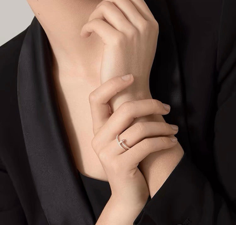 [Stellar Jewelry]JUSTE 1.8MM FULL DIAMOND RING