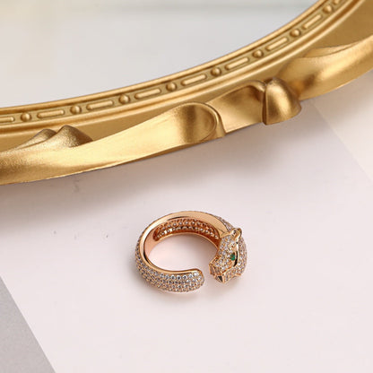 [Stellar Jewelry]PANTHERE FULL DIAMOND SMALL RING