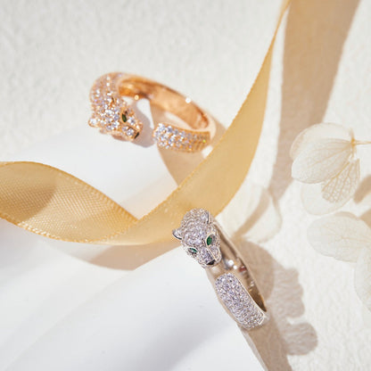 [Stellar Jewelry]PANTHERE FULL DIAMOND SMALL RING
