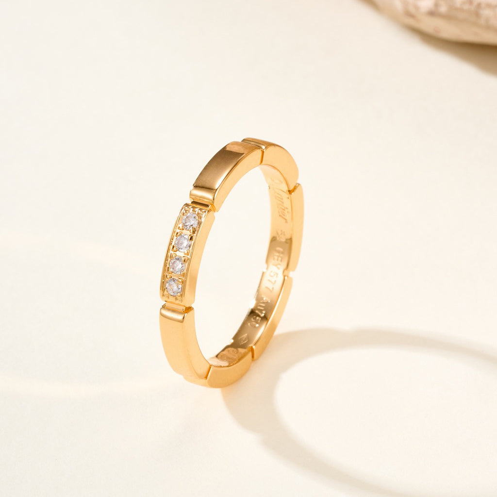 [Stellar Jewelry]MAILLON PANTHERE 4 DIAMOND RING