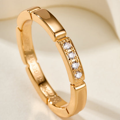 [Stellar Jewelry]MAILLON PANTHERE 4 DIAMOND RING
