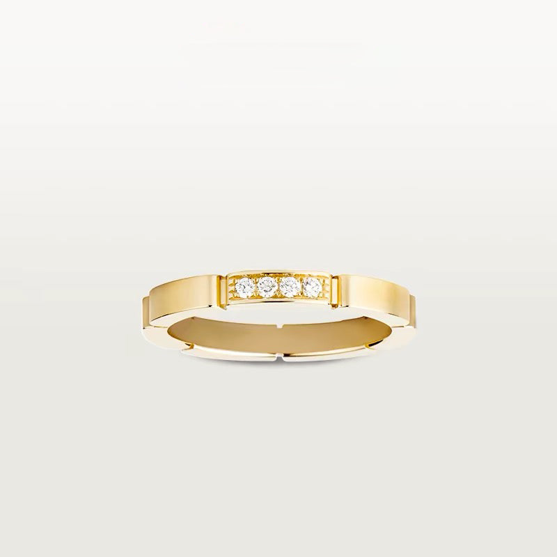 [Stellar Jewelry]MAILLON PANTHERE 4 DIAMOND RING