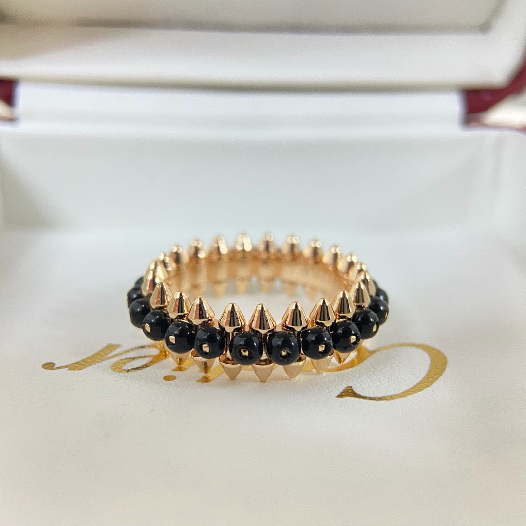 [Stellar Jewelry]CLASH 7.9MM AGATE CHALCEDONY RING