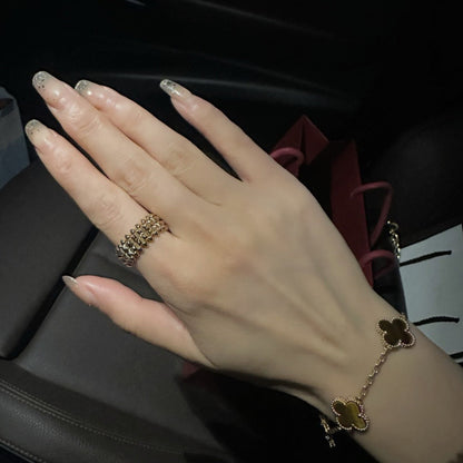 [Stellar Jewelry]CLASH 9.2MM DOUBLE ROW RING