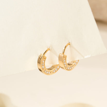 [Stellar Jewelry]LOVE DIAMOND EARRINGS