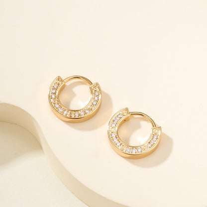 [Stellar Jewelry]LOVE DIAMOND EARRINGS