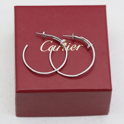 [Stellar Jewelry]JUSTE HALF DIAMOND LARGE EARRINGS