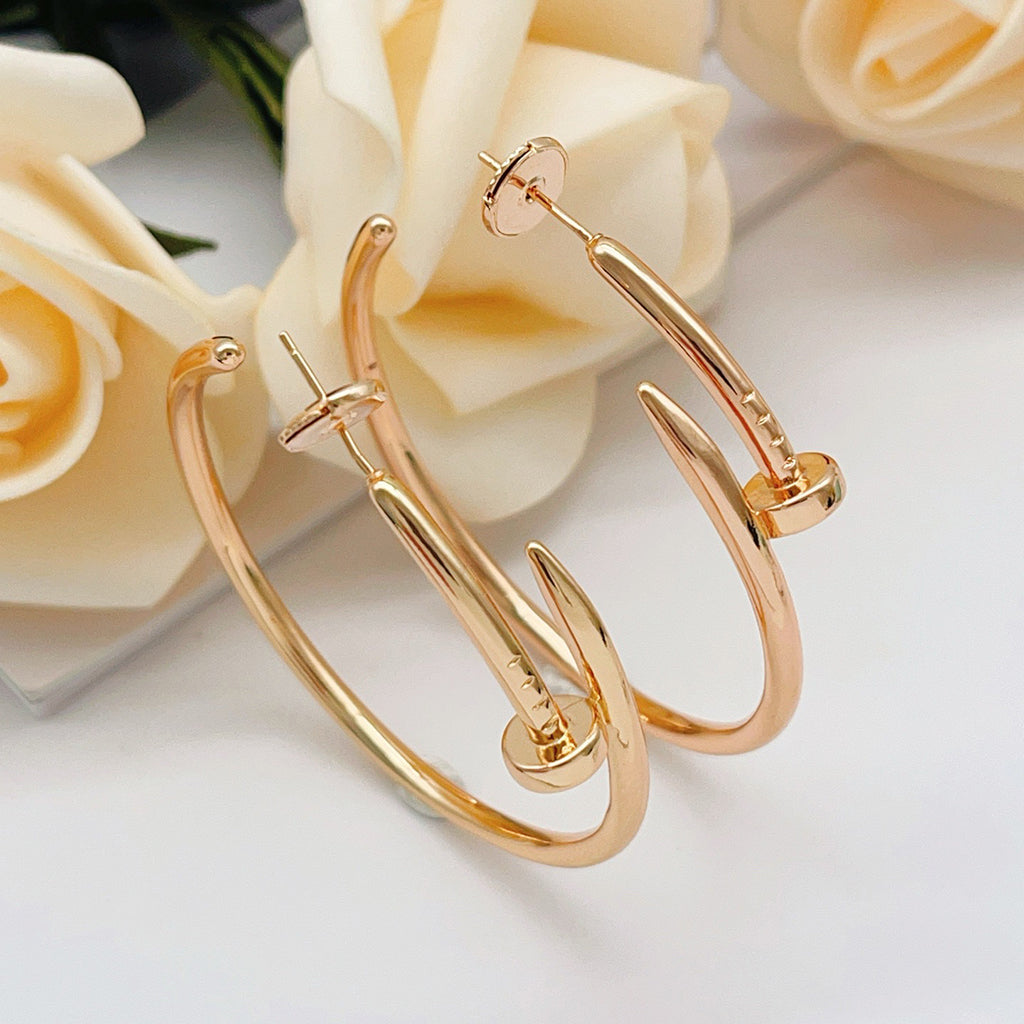 [Stellar Jewelry]JUSTE NO DIAMOND LARGE EARRINGS