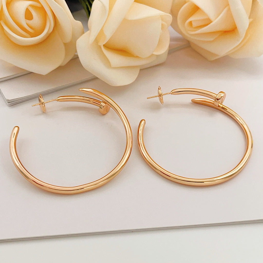 [Stellar Jewelry]JUSTE NO DIAMOND LARGE EARRINGS