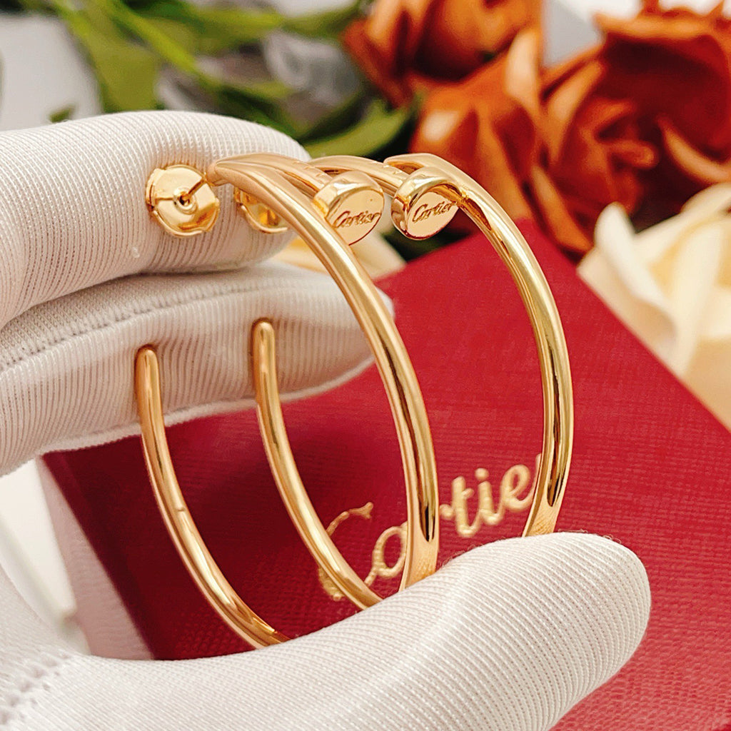 [Stellar Jewelry]JUSTE NO DIAMOND LARGE EARRINGS