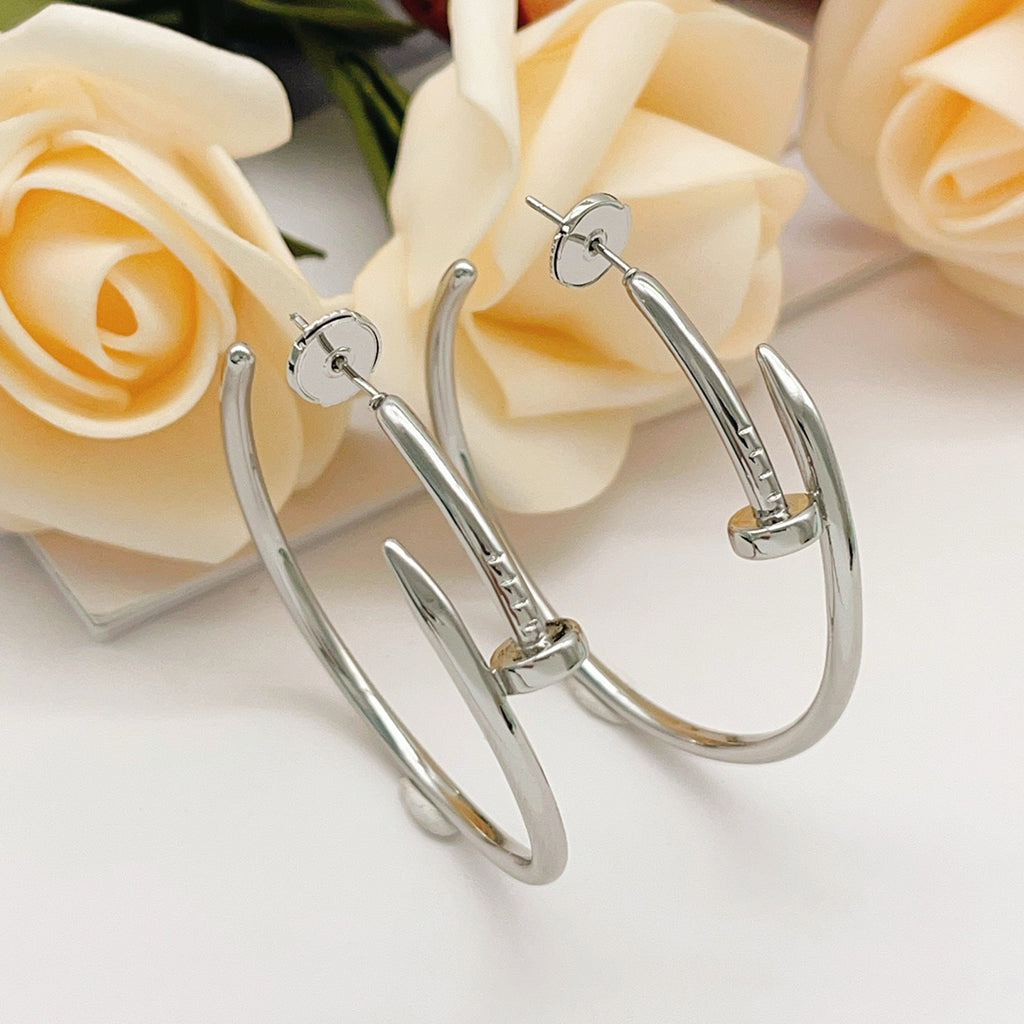 [Stellar Jewelry]JUSTE NO DIAMOND LARGE EARRINGS