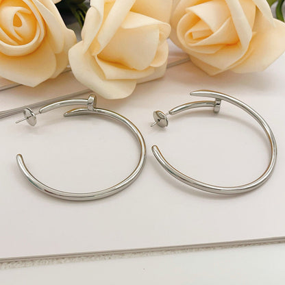 [Stellar Jewelry]JUSTE NO DIAMOND LARGE EARRINGS