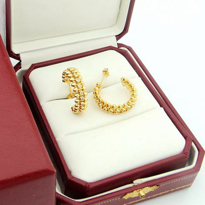 [Stellar Jewelry]CLASH FULL DIAMOND MEDIUM EARRINGS