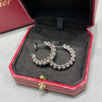 [Stellar Jewelry]CLASH FULL DIAMOND MEDIUM EARRINGS