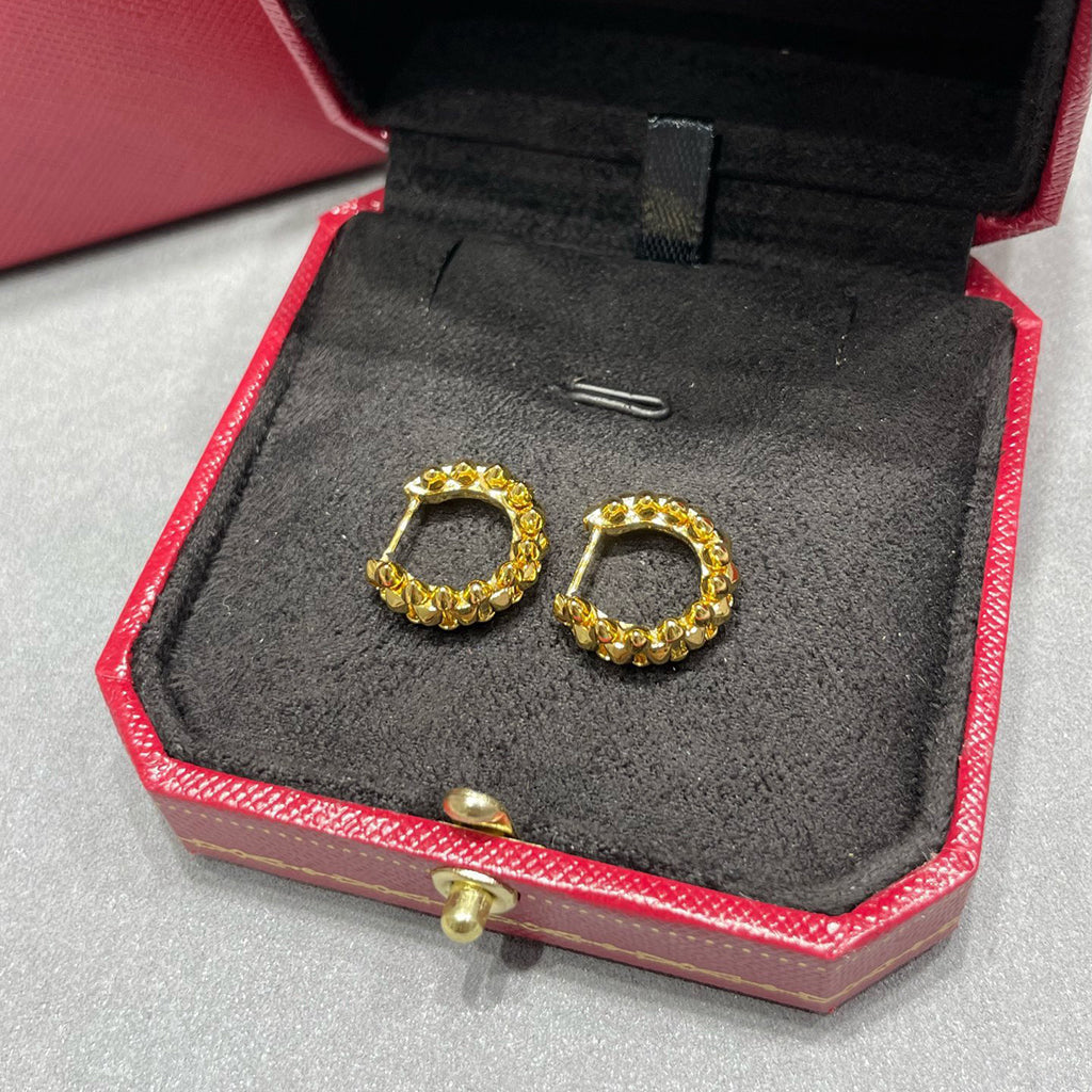 [Stellar Jewelry]CLASH MINI HOOP EARRINGS