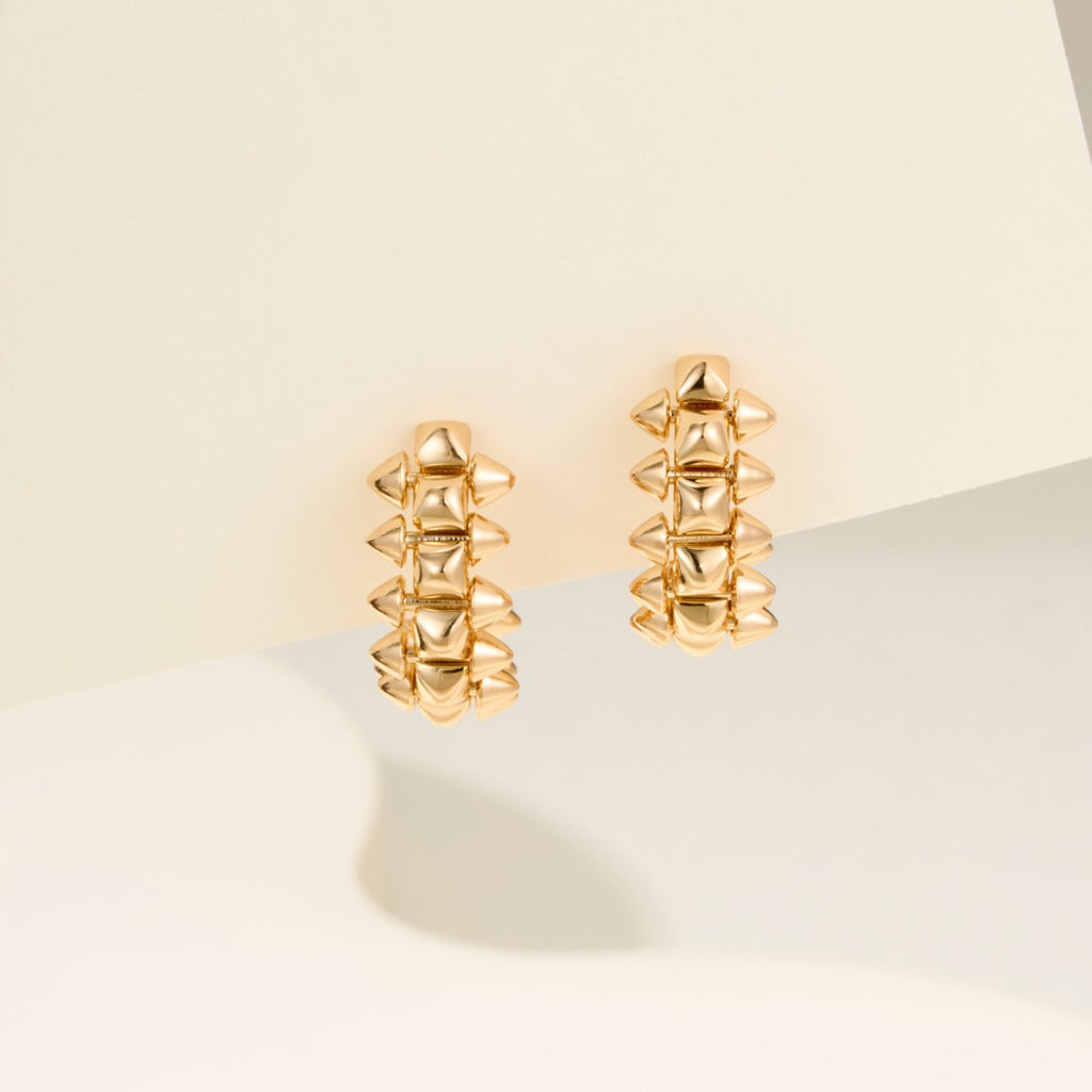 [Stellar Jewelry]CLASH MINI HOOP EARRINGS