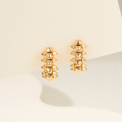 [Stellar Jewelry]CLASH MINI HOOP EARRINGS