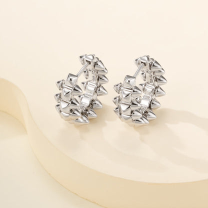 [Stellar Jewelry]CLASH MINI HOOP EARRINGS