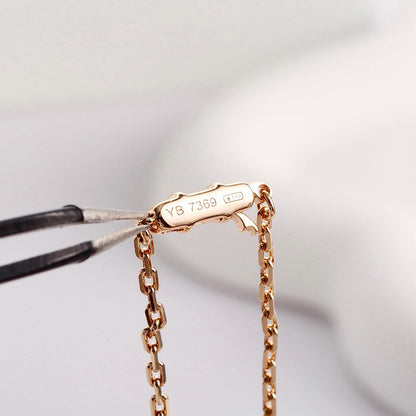 [Stellar Jewelry]LOVE NECKLACE 16MM  FULL DIAMOND