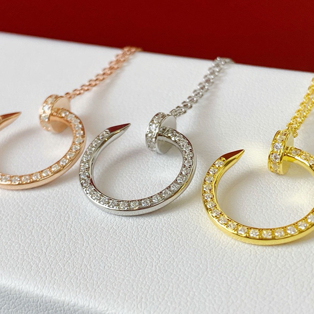[Stellar Jewelry]JUSTE NECKLACE FULL DIAMOND