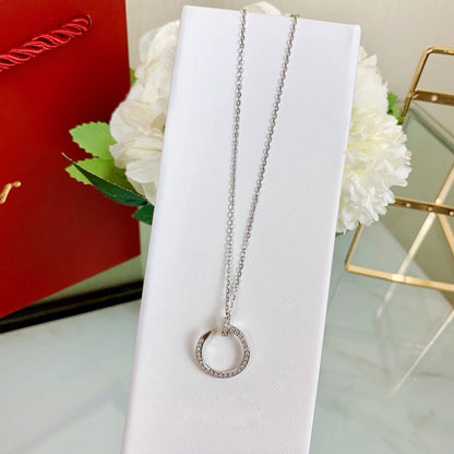 [Stellar Jewelry]JUSTE NECKLACE FULL DIAMOND
